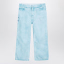 Burberry Light blue denim jeans with EKD