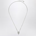 Alexander McQueen Skull necklace in palladium