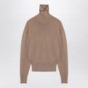 Burberry Beige wool turtleneck sweater