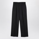 Burberry Grey wool trousers with darts