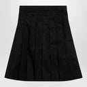 Burberry Black cotton-blend skirt