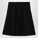 Burberry Black cotton-blend skirt