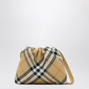 Burberry Beige soft bag Check pattern
