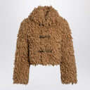 Burberry Beige wool-blend short jacket