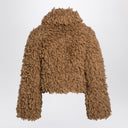 Burberry Beige wool-blend short jacket