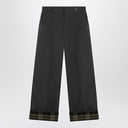 Burberry Ash coloured trousers with lapels