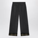 Burberry Ash coloured trousers with lapels