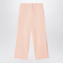 Burberry Light pink pants in cotton blend