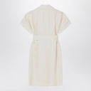 Burberry Ivory trench dress in viscose