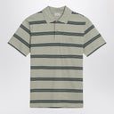 Burberry Striped polo in cotton piqué
