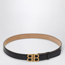 Balenciaga Black BD Soft leather belt