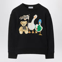 Burberry Black sweatshirt with Thomas bear and friends