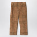 Burberry Check-pattern trousers in corduroy