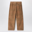 Burberry Check-pattern trousers in corduroy