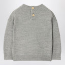 Burberry Grey jumper in wool with Thomas bear and friends
