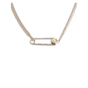 Safety pin Necklace