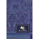 jacquard wool and silk Scarf Etro