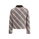 Check wadded Jacket Burberry