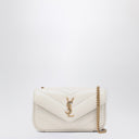 Saint Laurent LouLou mini Cream Soft leather bag