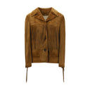 Suede Jacket with fringe Golden Goose