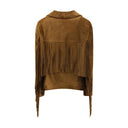 Suede Jacket with fringe Golden Goose
