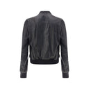 Bauhaus Flight Leather Jacket Rick Owens