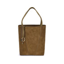 Suede Spin Tote Bag