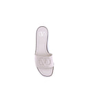 Patent leathe VLogo slide Sandals