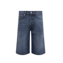 Denim Shorts Alexander McQueen