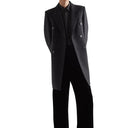 Double-Breasted Wool Coat Saint Laurent