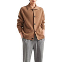 Ribbed Knit Cashmere Cardigan Prada