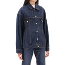 'Hourglass' Denim Jacket Balenciaga