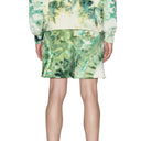 Tie-dye Cotton Shorts Amiri