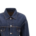'Hourglass' Denim Jacket Balenciaga