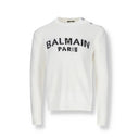 Cotton Logo Sweater Balmain