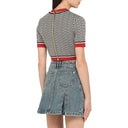 Cropped Monogram Top Balmain