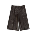 Faux Leather Shorts BLANCA VITA