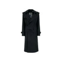 Blend Silk Trench Coat Burberry