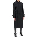 Blend Silk Trench Coat Burberry