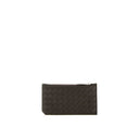 Intrecciato Leather Card Holder Bottega Veneta