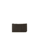 Intrecciato Leather Card Holder Bottega Veneta