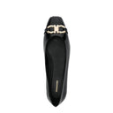 Gancini-Buckle Ballerina Flats Salvatore Ferragamo