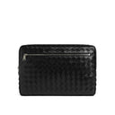 Intrecciato Zippered Laptop Case Bag Bottega Veneta