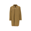Cotton Gabardine Trench Coat Saint Laurent
