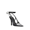 Venus Chrome Slingback Pumps The Attico