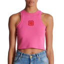 Cropped Tank Top Balmain