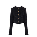 Crop Bouclé Cardigan Balenciaga