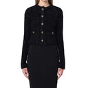 Crop Bouclé Cardigan Balenciaga