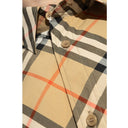 Checked Plaid Shirt Burberry