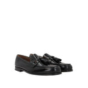 Herren Leather Loafers Prada